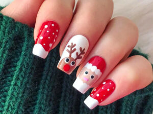 Read more about the article Festive Nail Art Ideas: Celebrate Christmas with Creative Styles.